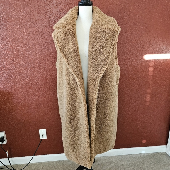 H&M Women's Brown Teddy Jacket - Picture 2 of 8